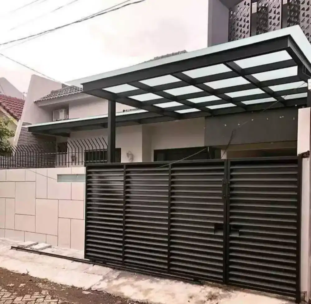 Canopy atap kaca