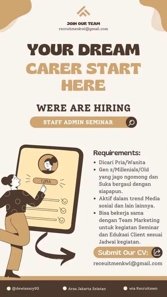 Lowongan Kerja Admin