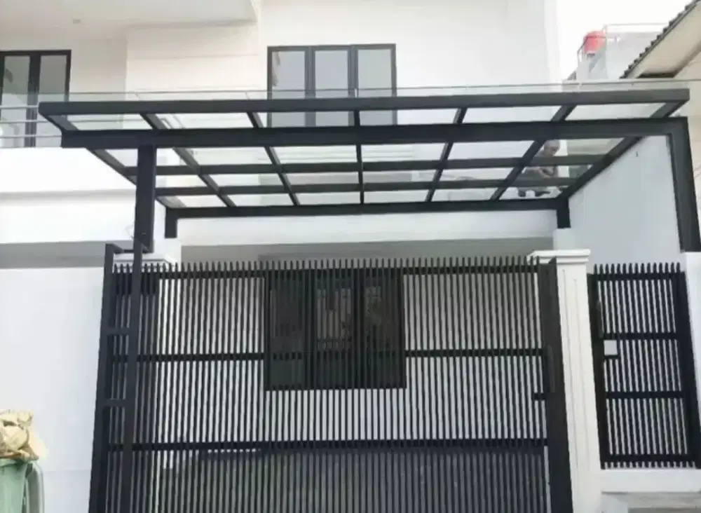 Canopy atap kaca