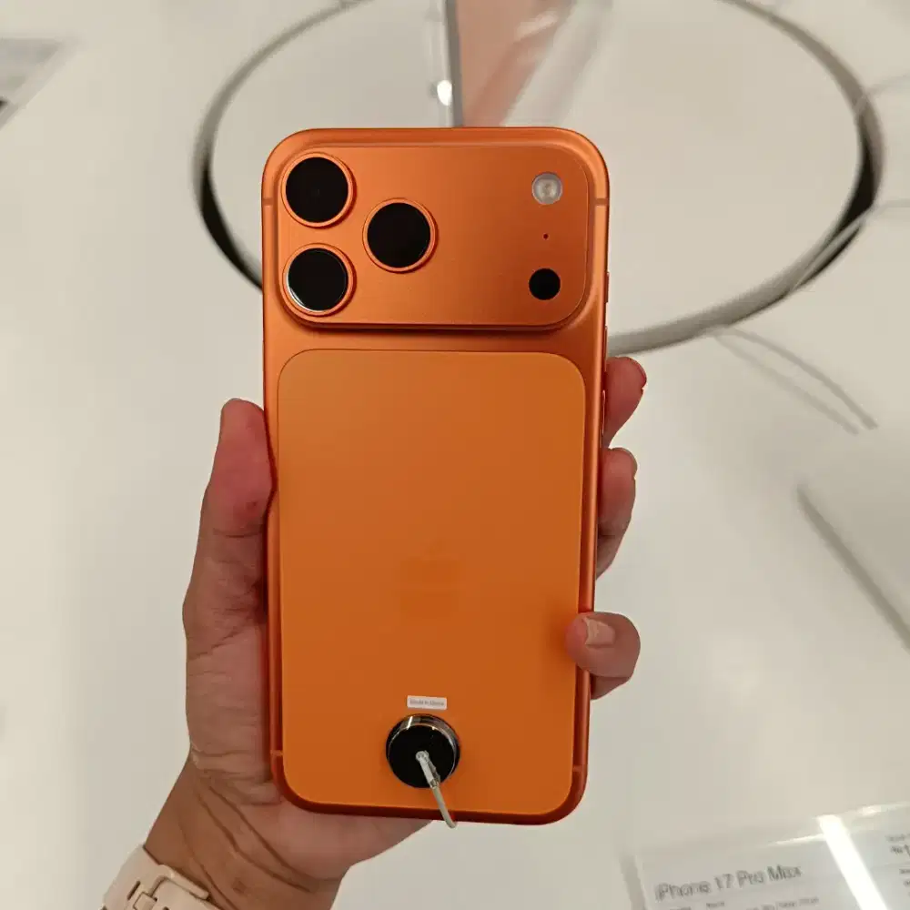 IPHONE 17 PROMAX 256GB COSMIC ORANGE, CICILAN MODAL KTP AJA