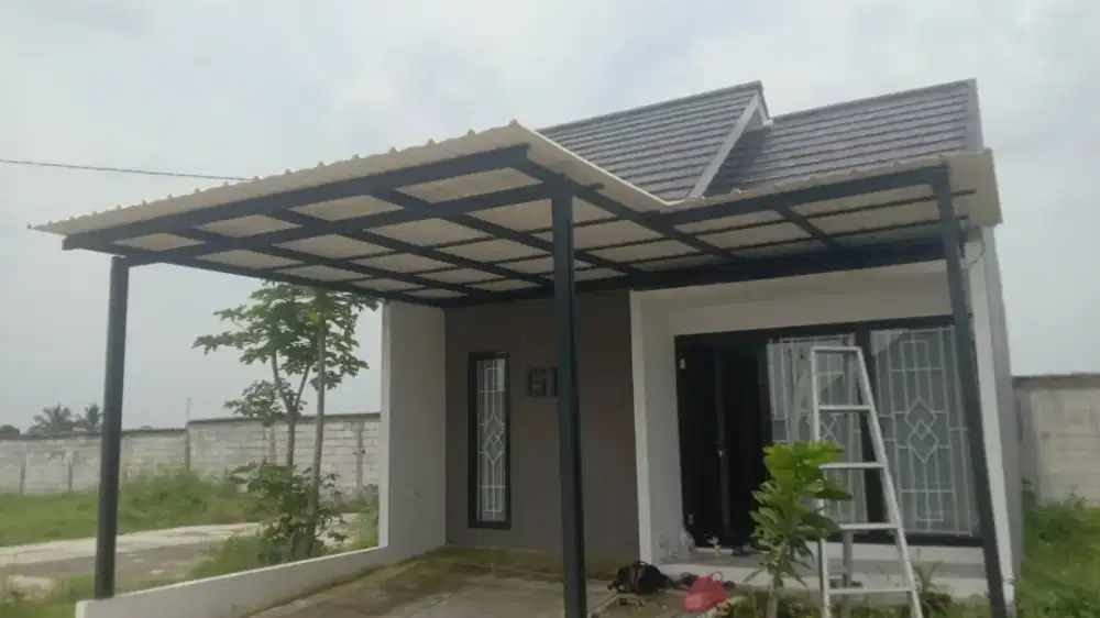 Pasang kanopi alderon single