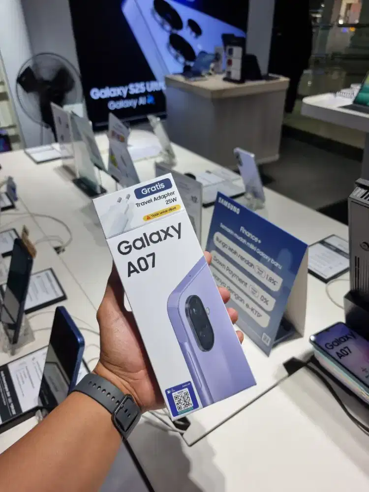 SAMSUNG GALAXY A07 8/256 NEW GARANSI RESMI BISA COD
