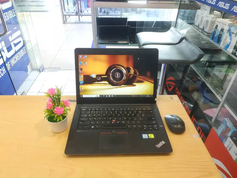JUAL LAPTOP LENOVO THINKPAD E470 CORE i7 RAM 16GB SSD 240GB NVIDIA