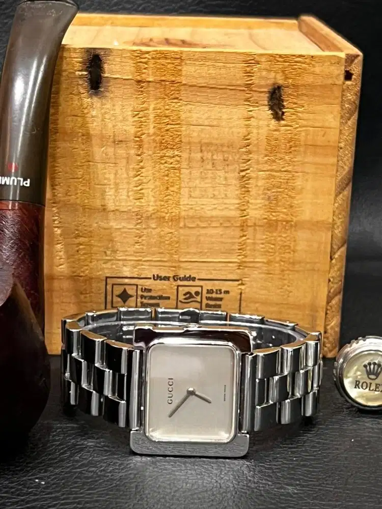 Gucci kotak simple dial orginal