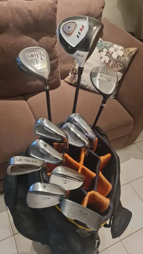 Stick Golf - TAYLORMADE & MIZUNO - Fullset - Cocok utk Pemula