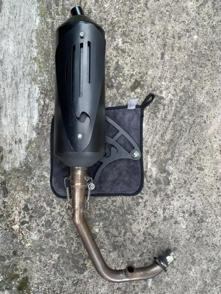 Knalpot Shijiro Vespa S125 Iget