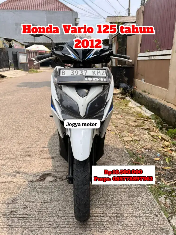 Honda Vario 125 techno 2012