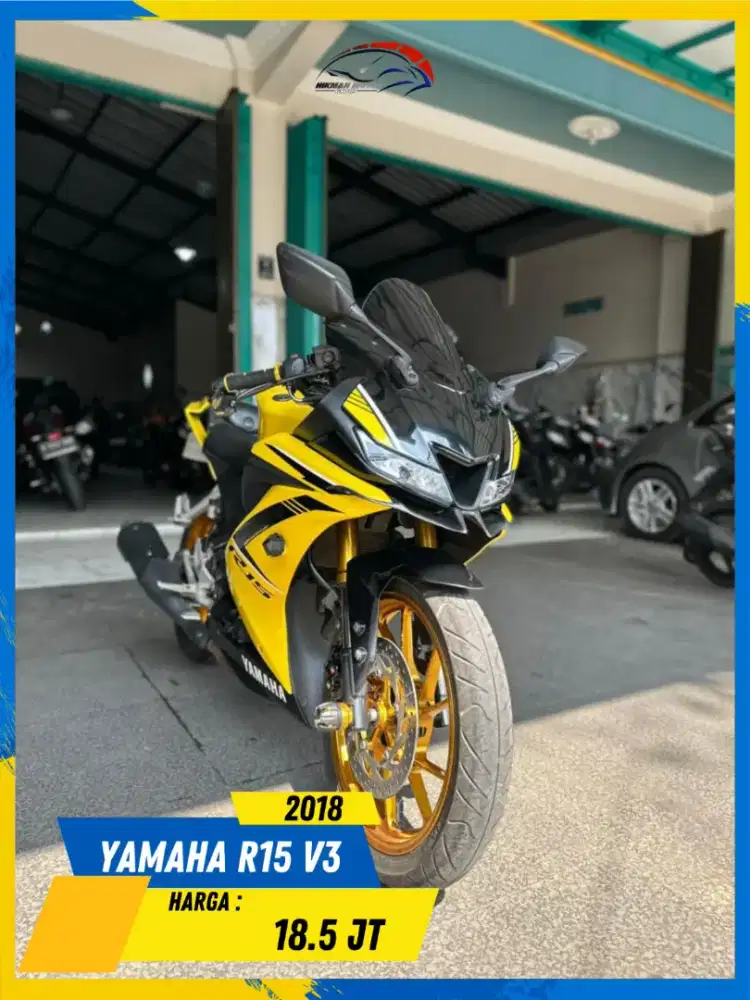 YAMAHA R15 V3 2018 GASS POLL MASZEEHH HIKMAH MOTOR KEPUH MALANG