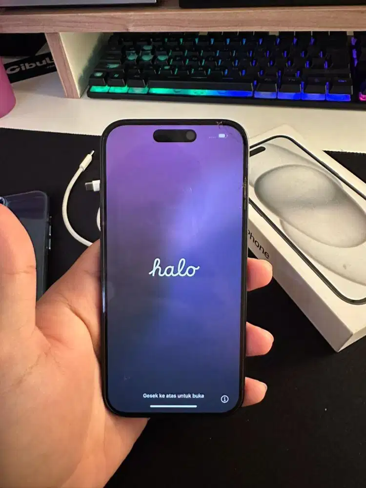 iphone 15 128gb ibox bh 90%
