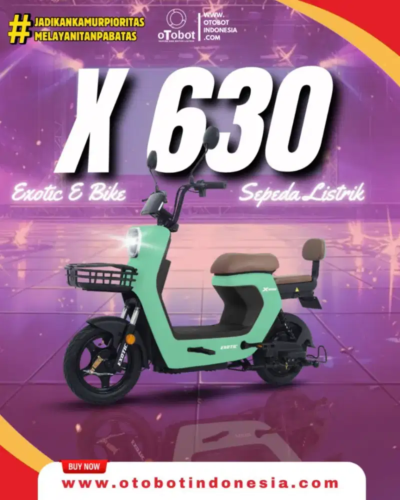 SEPEDA LISTRIK X630