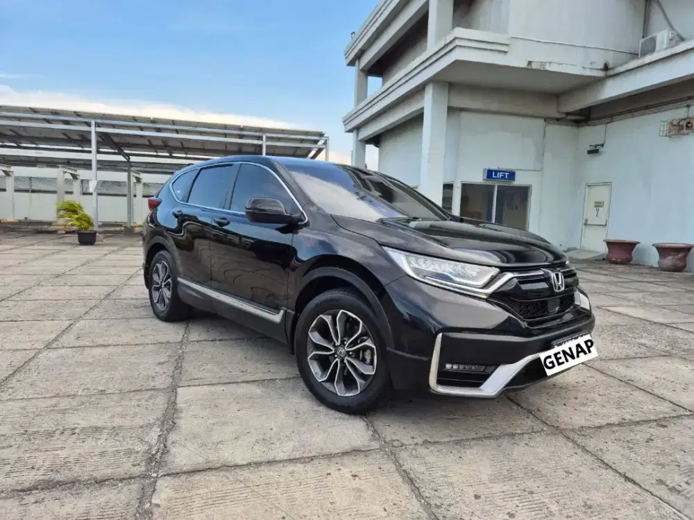 (DP cm 25jt) Low Km Honda CRV Prestige Turbo Sensing AT 2021 Tgn1 Joss