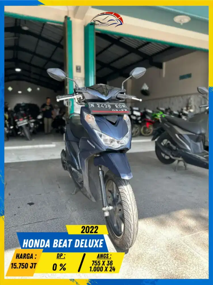 HONDA BEAT DELUXE 2022 MANTAP GASS MASZEHH HIKMAH MOTOR KEPUH MALANG