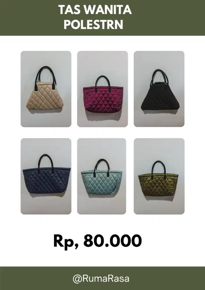 Tas wanita bahan Polyester