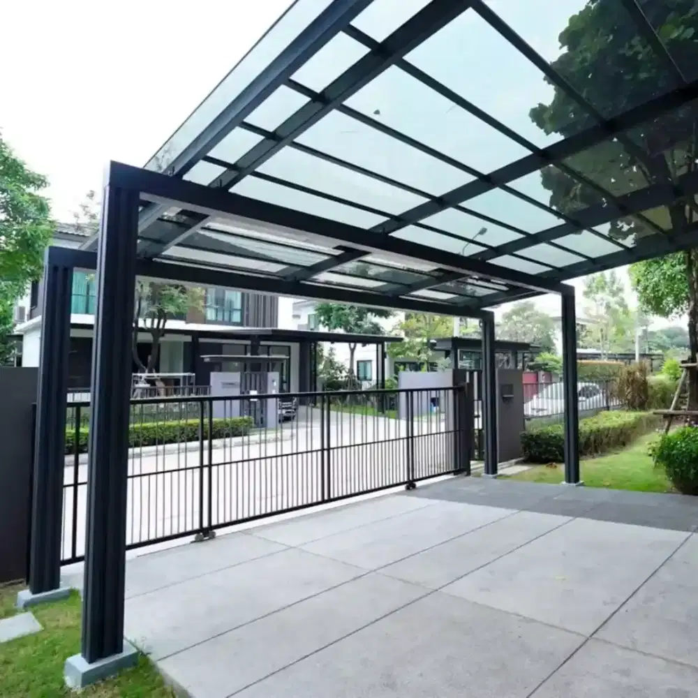 Canopy atap kaca