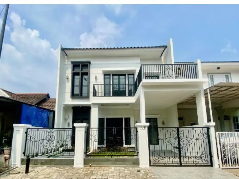 RUMAH BARU 2 LANTAI CLUSTER TAMAN CHRYSANT BSD 'HRB195'