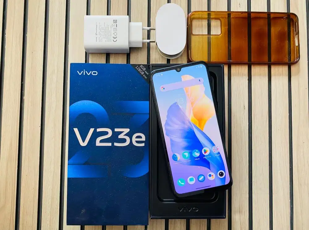Vivo v23e (8/128) lengkap ori no minus