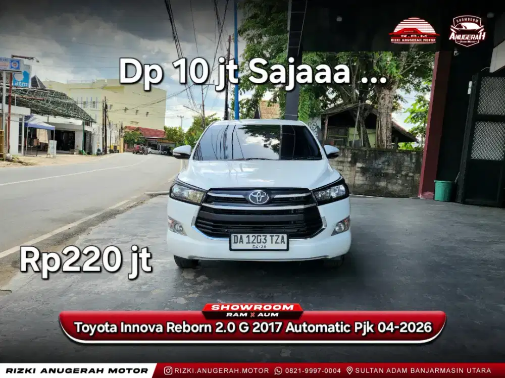 Innova Reborn 2.0 G AT 2017 Pjk 04-2026