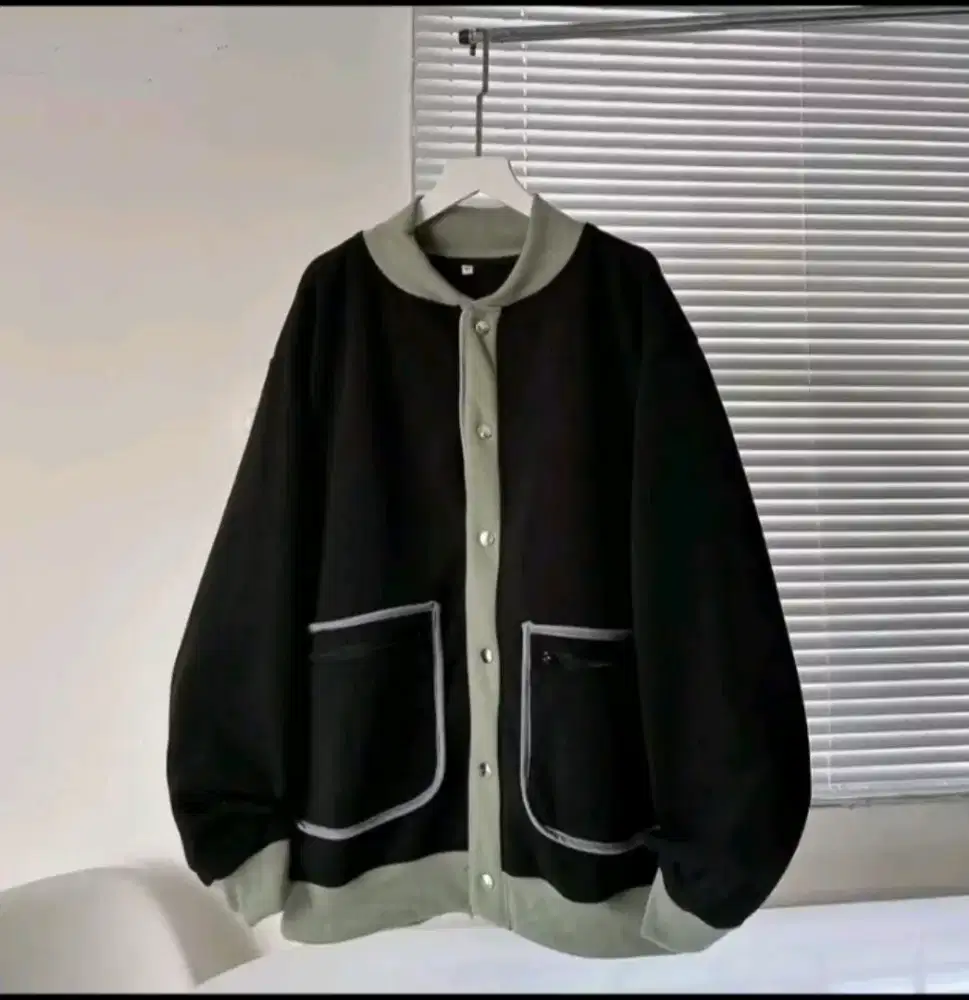 Cardigan pocket oversize