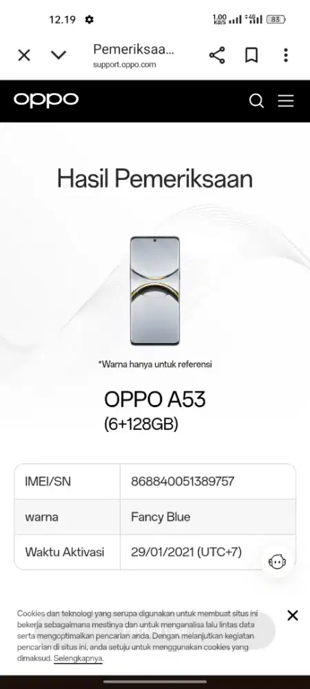 Oppo a53 ori resmi oppo