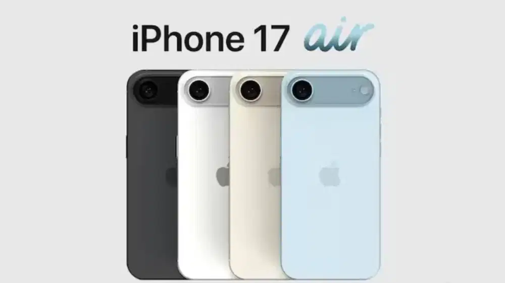 Iphone 17 Air 256GB New Series Promo Cicilan Tanpa DP Bunga 0%