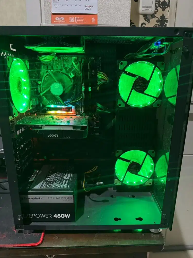 PC gaming i7 9700f b365m gigabyte GTX 1650 msi, ram 16gb DDR4