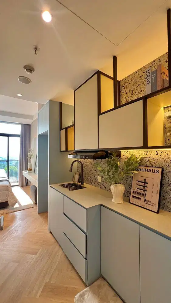 NEW INTERIOR APARTEMEN VERTU TIPE STUDIO AT CIPUTRA WORLD SURABAYA