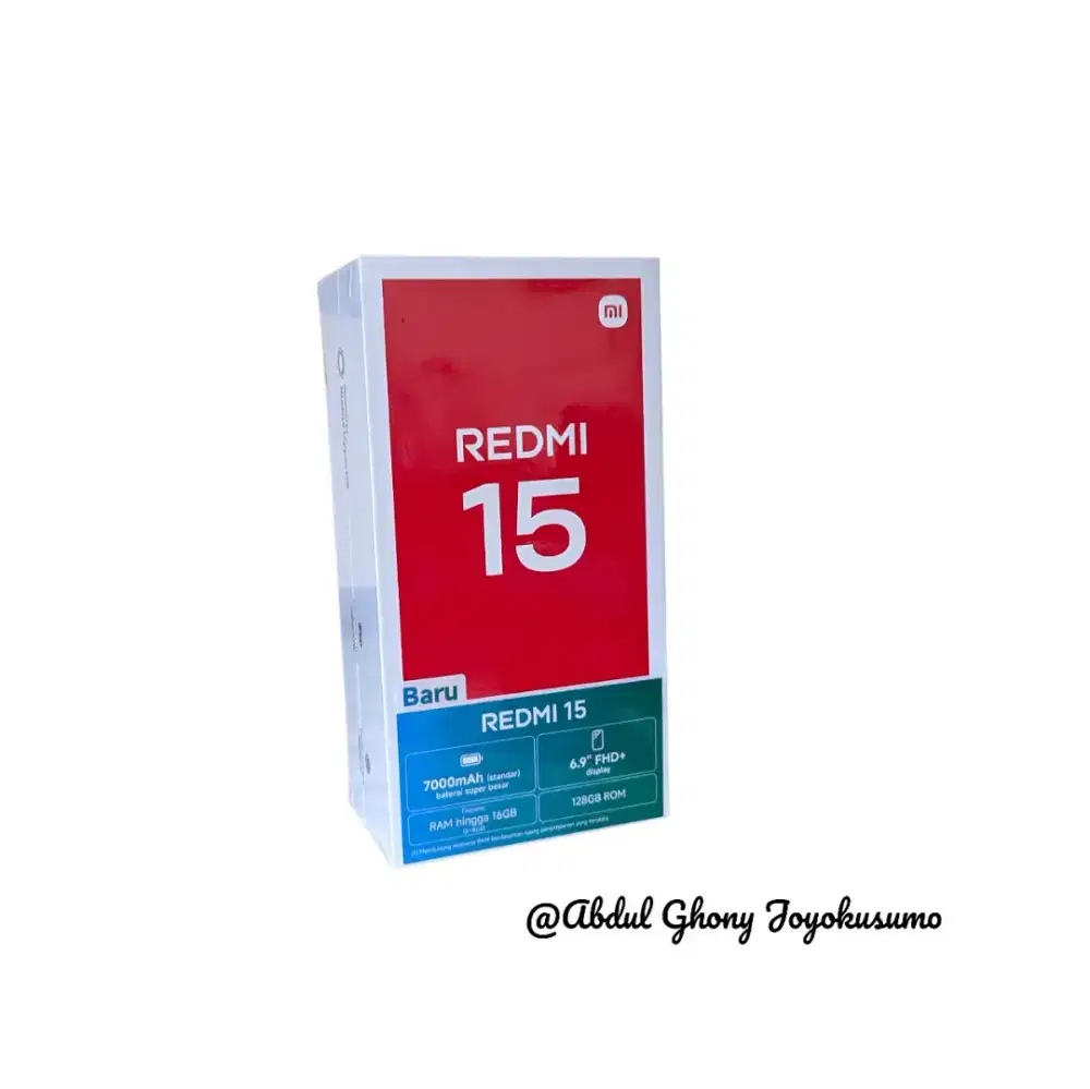 Redmi 15 4G 8/128 Purple NEW