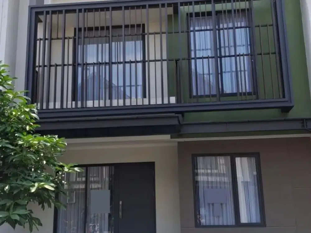 Disewakan Cepat Rumah Baru Attic 3,5 Lantai di Leonora Gading Serpong