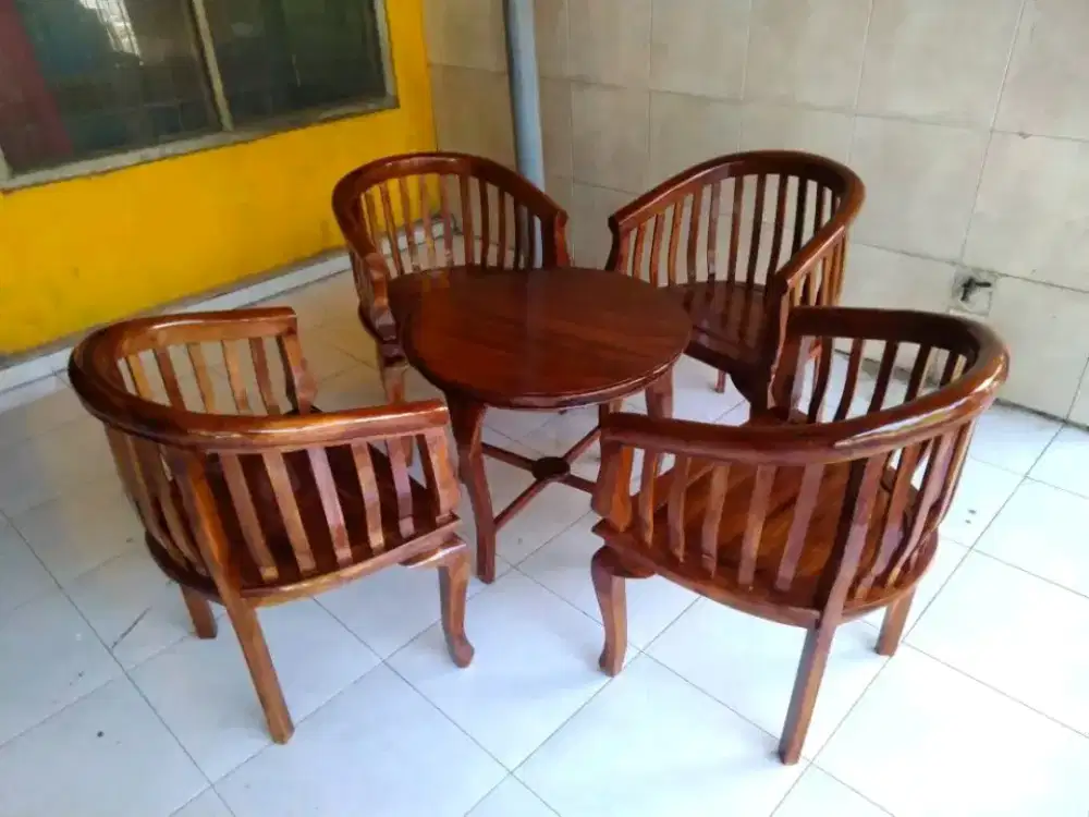 kursi teras kayu jati