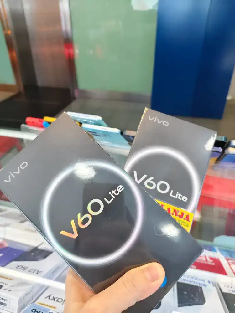 HP VIVO V60LITE ram 8+8/256GB BARU, SEGEL, ORIGINAL & GARANSI RESMI