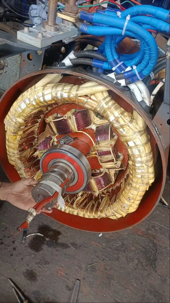 Jasa Perbaikan & Rewinding Elektromotor Industri Cepat & Bergaransi