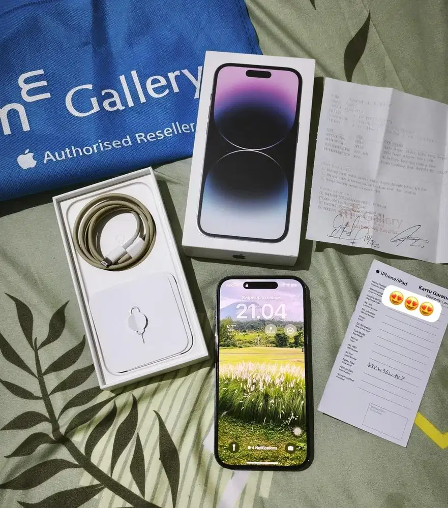 Iphone 14 Pro 128gb Warna Ungu