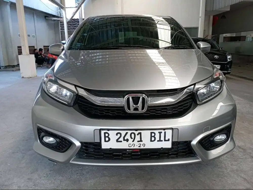 Honda Brio E Satya AT 2019 Silver PREMIUM B2491BIL