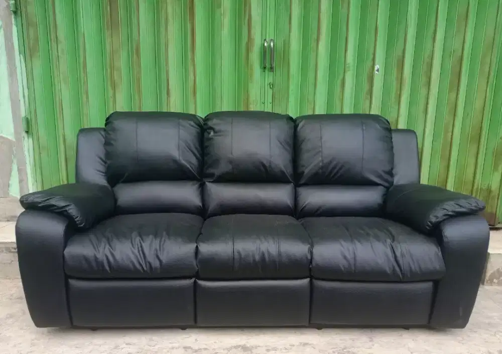 Sofa reclining import merk M&D Italy 3 seater mulus terawat