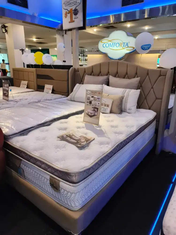 COMFORTA DREAM 180X200 PROMO DP 0 BUNGA 0% BIAYA ADMIN 0 CICILAN 12X
