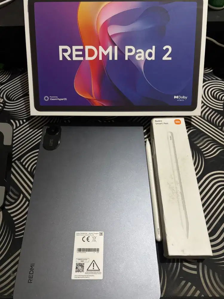 Fitur Utama Barang: 	•	Merek & Model: Xiaomi Redmi Pad 2