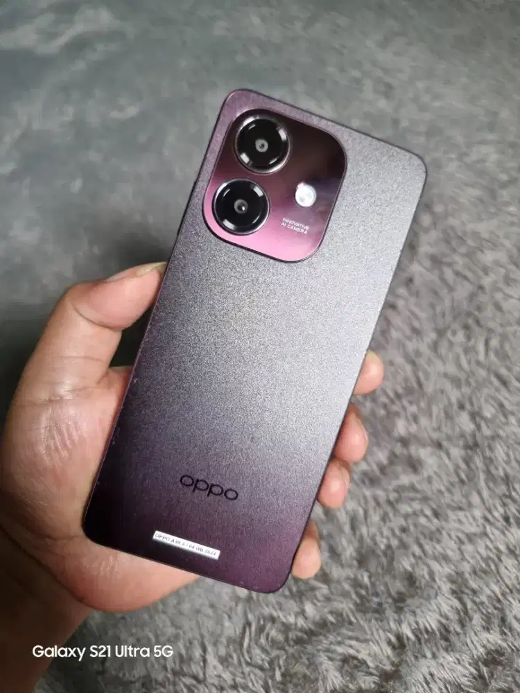 Oppo A3X 4+4/64GB Like New Siap Pakai (Lokasi Cicaheum) Dibaca