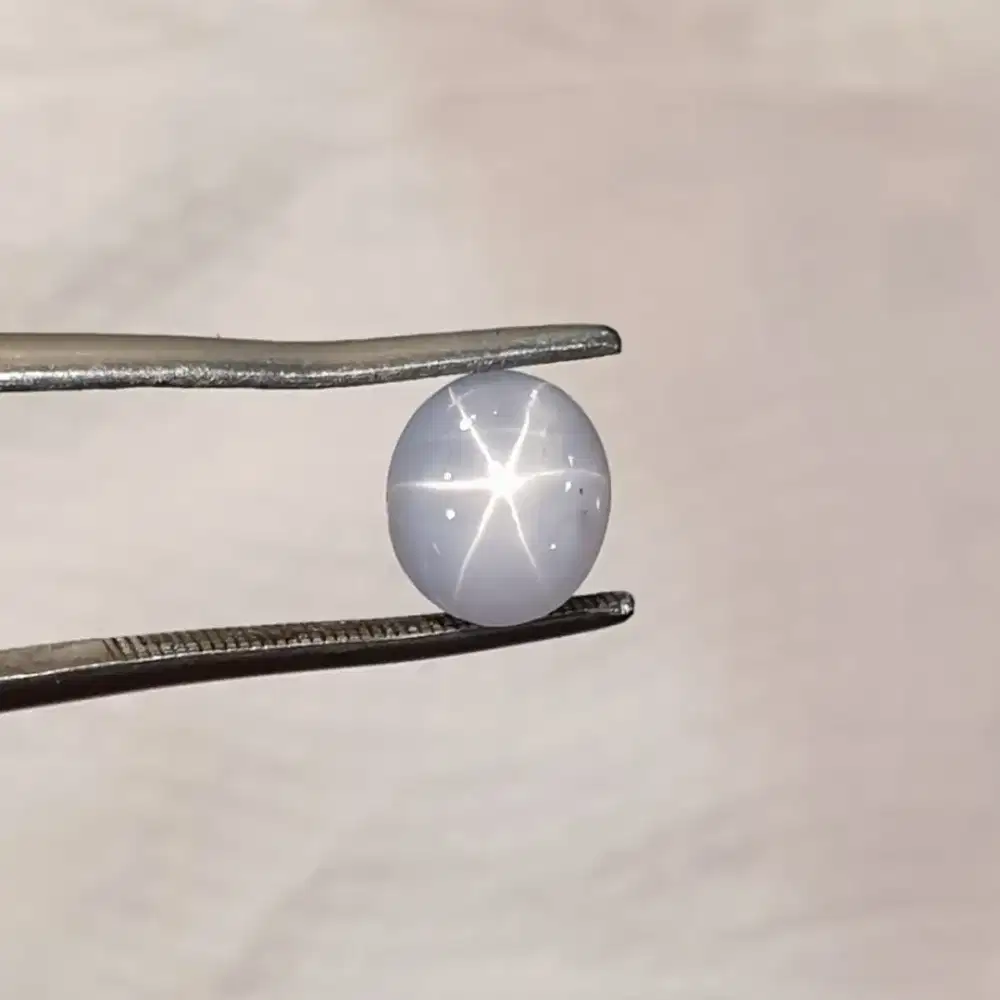 Natural star white sapphire srilanka 3.36 crt