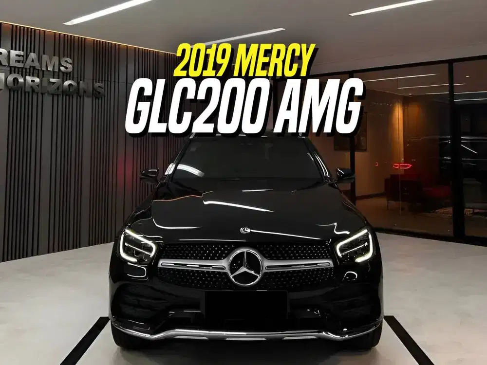 Mercedes Benz GLC200 AMG 2020 NIK 2019 Facelift Black Hitam Mercy GLC