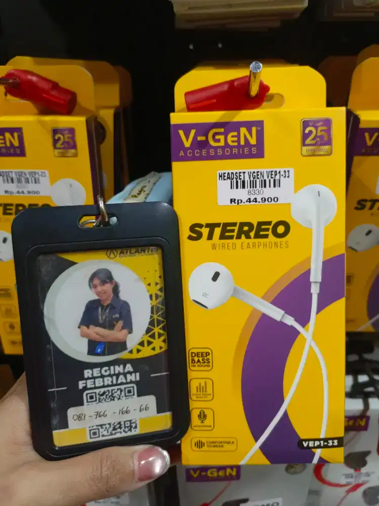 HEADSET V-GEN VEP1-33 | ATLANTIS DAHSYAT