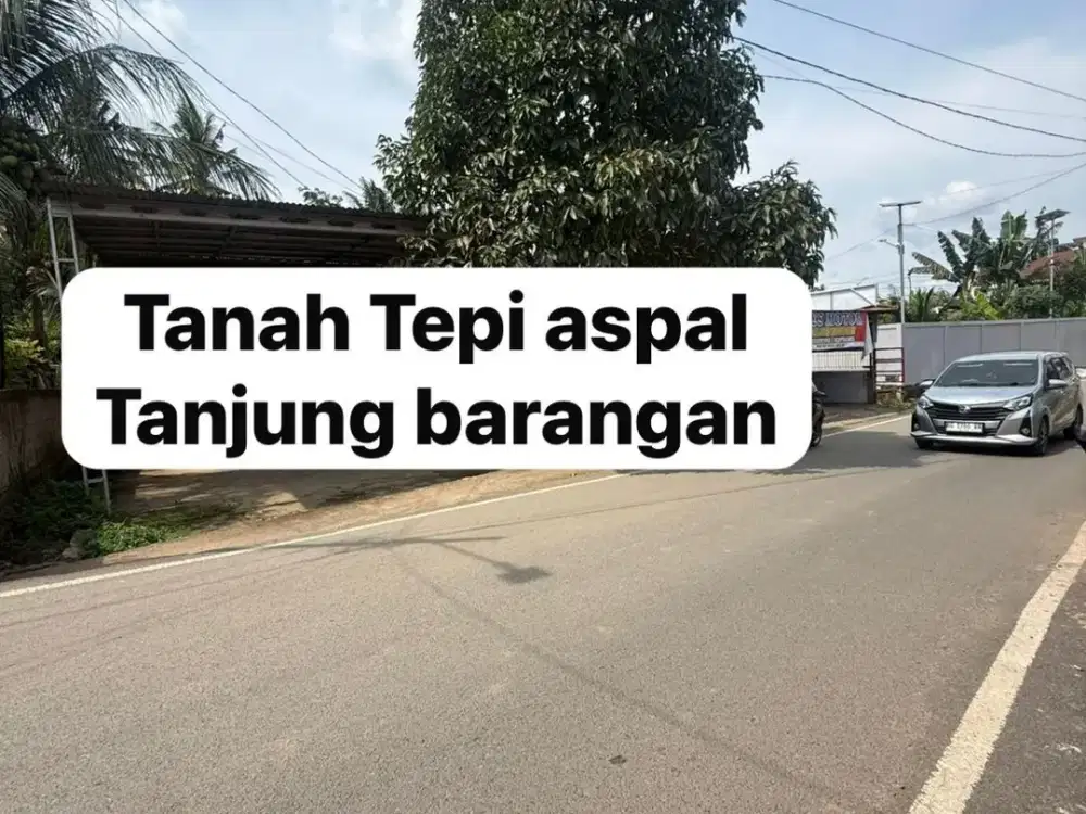 Dijual Tanah Strategis Tanjung Barangan dekat PS MALL