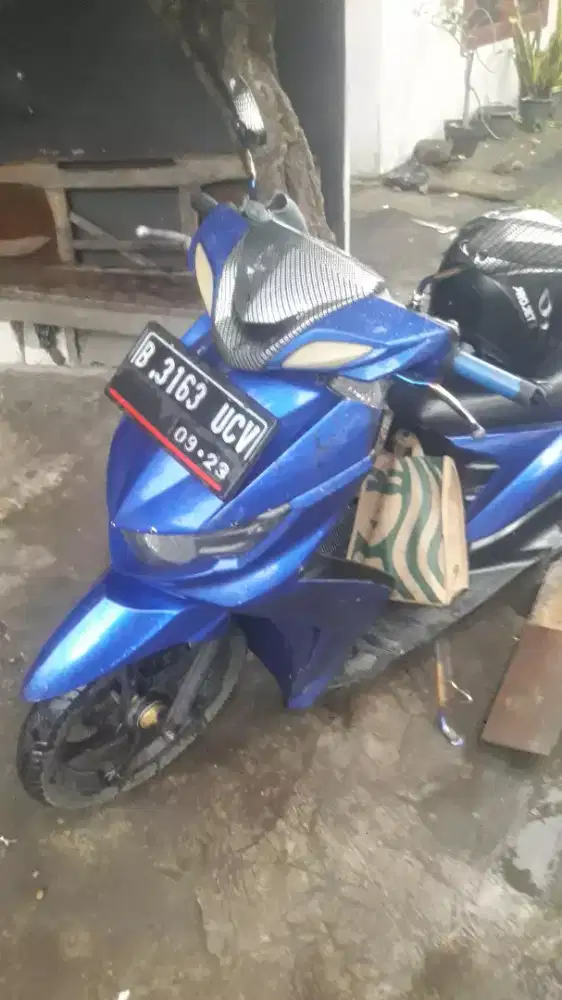 Jual motor yamaha soul gt 115 thn.2013
