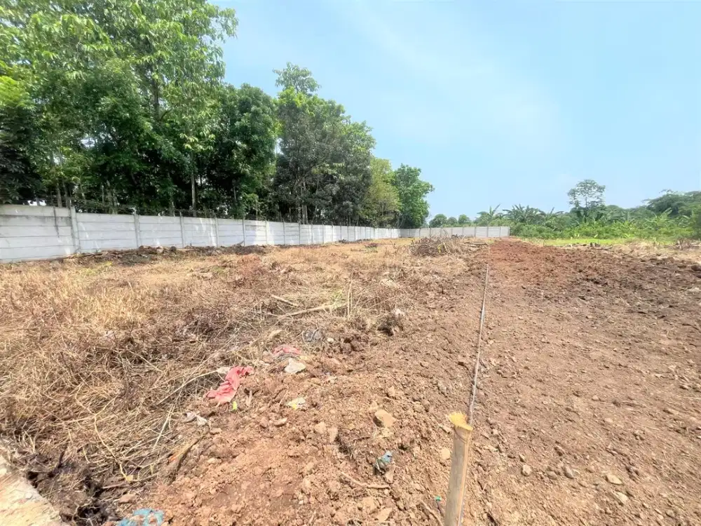 Dijual Kavling Tepi Jalan, Dekat Pembangunan Stasiun Jatake Baru