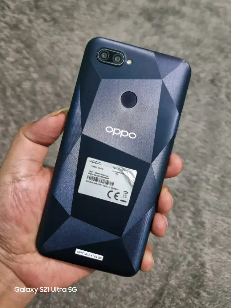 Oppo A12 4/64GB Murah Siap Pakai (Lokasi Cicaheum) Dibaca