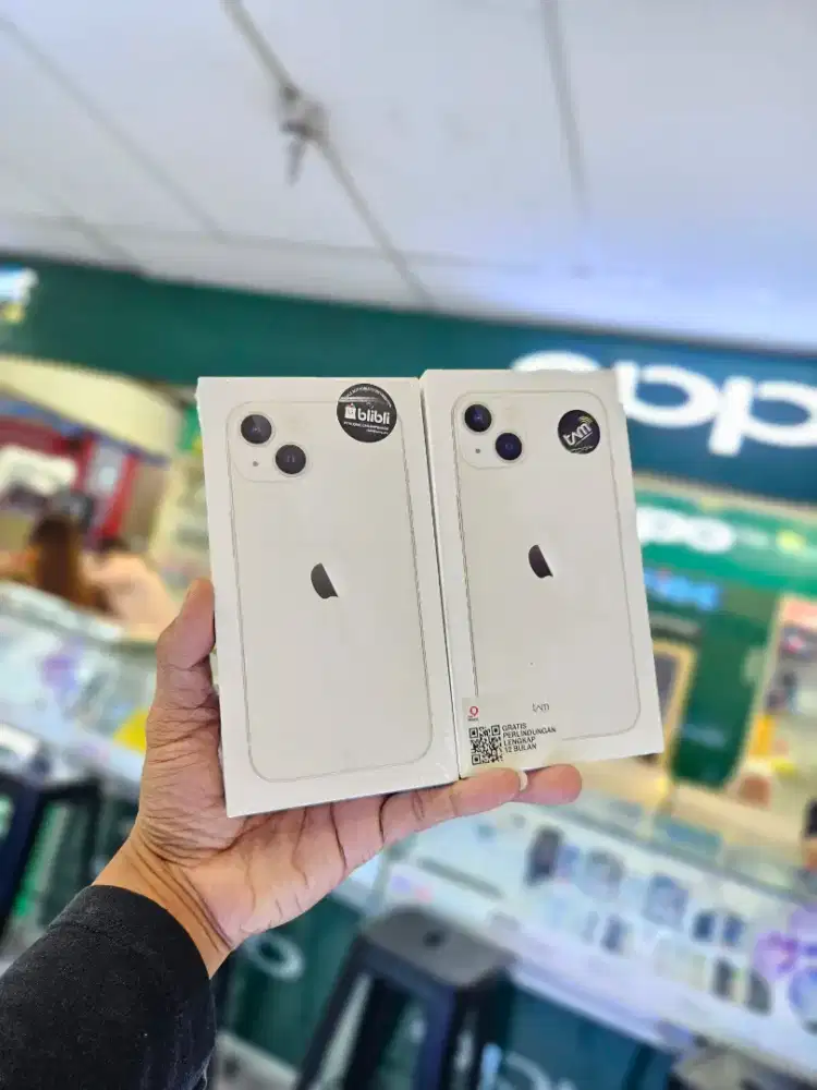IPHONE 13 128 IBOX WHITE NEW SEGEL