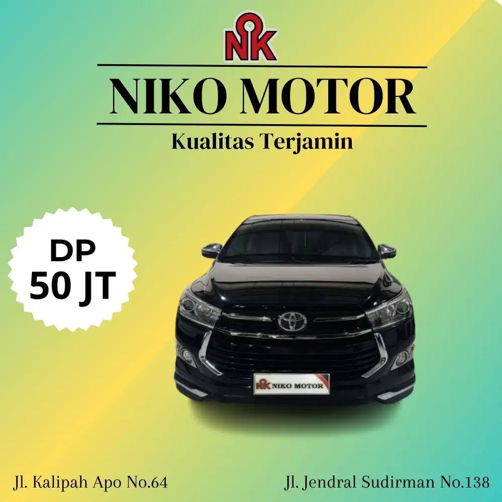 (ANTIK KM79RB) INNOVA 2.4 VENTURER DIESEL 2018 MT :2017|2019