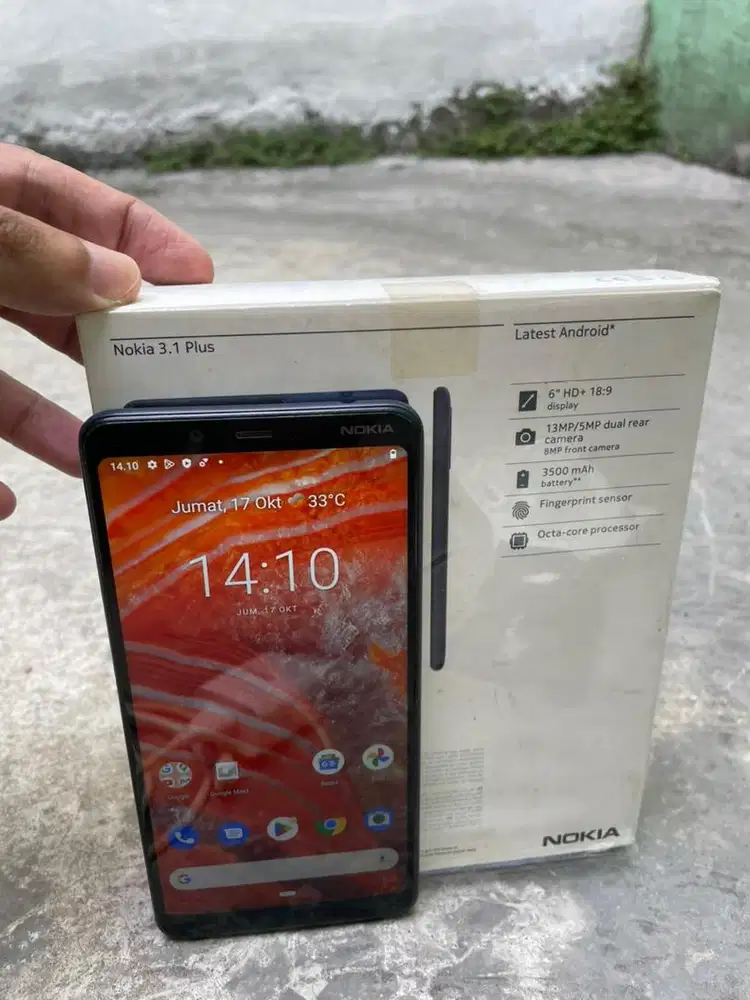 Nokia 3.1 Plus Second / hp nokia preloved hp bekas murah