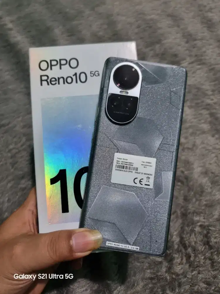 Oppo Reno 10 5G NFC 8+8/256 Murah Siap Pakai (Lokasi Cicaheum) Dibaca