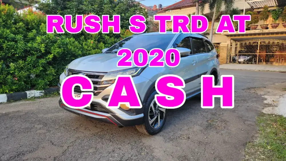 Toyota rush s trd 2020 g terawat mulus terios CASH ONLY