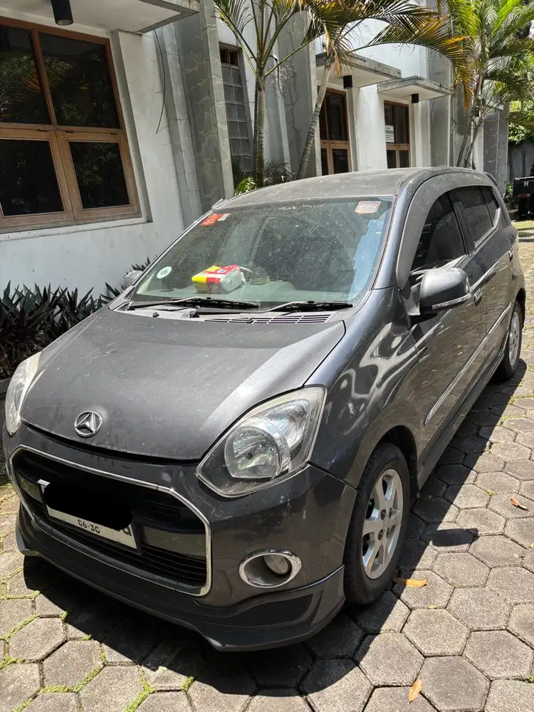Daihatsu Ayla 1.0 X Elegant 2015 Abu Abu Bensin